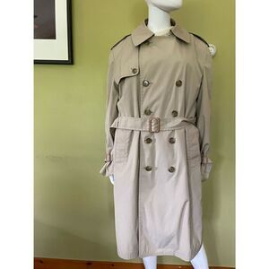 Vintage London Fog Double Breasted Maincoat Trench Coat 42